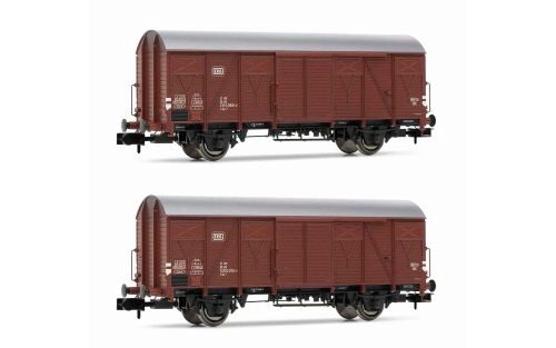 Arnold HN6522 DB 2 gedeckte Güterwagen Gs Ep IV